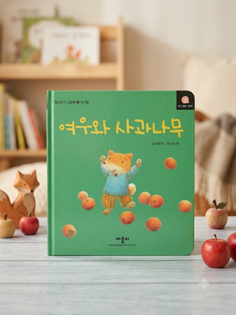 여우와 사과나무 이미지