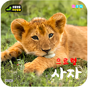 으르렁 사자 이미지