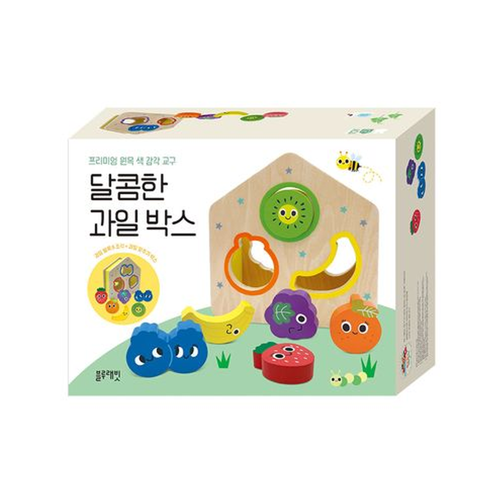 원목색감각교구 달콤한 과일박스 이미지