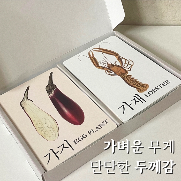 바바 클래식 낱말카드1 - 동물, 식물, 곤충, 과일 카드뉴스 4