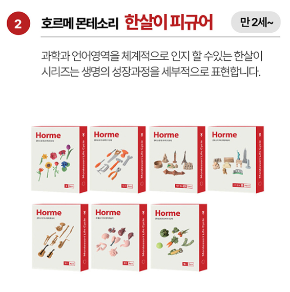 호르메 한살이 피규어 (46종) 카드뉴스 1