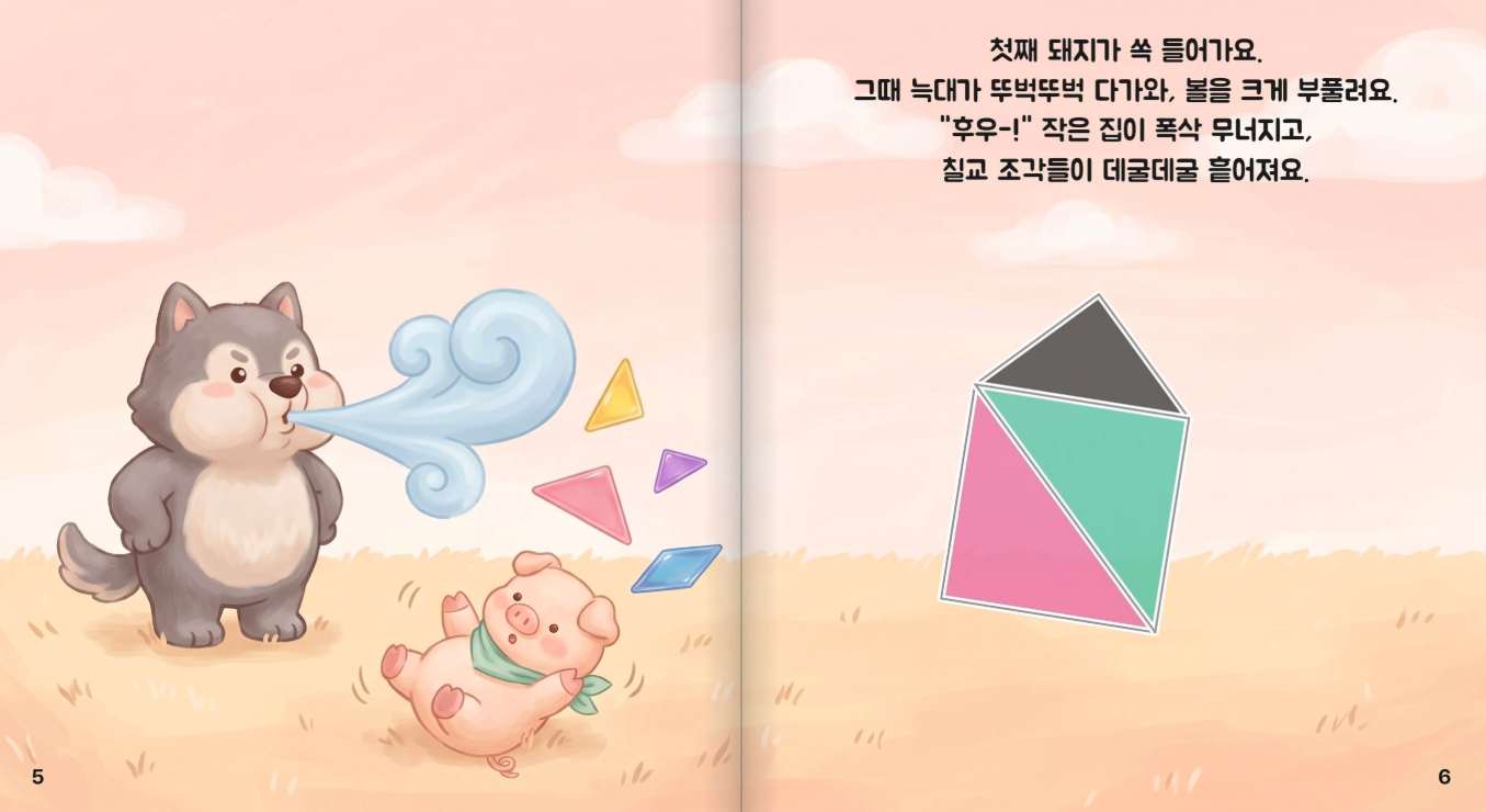 칠교영웅과 아기돼지삼형제 카드뉴스 1