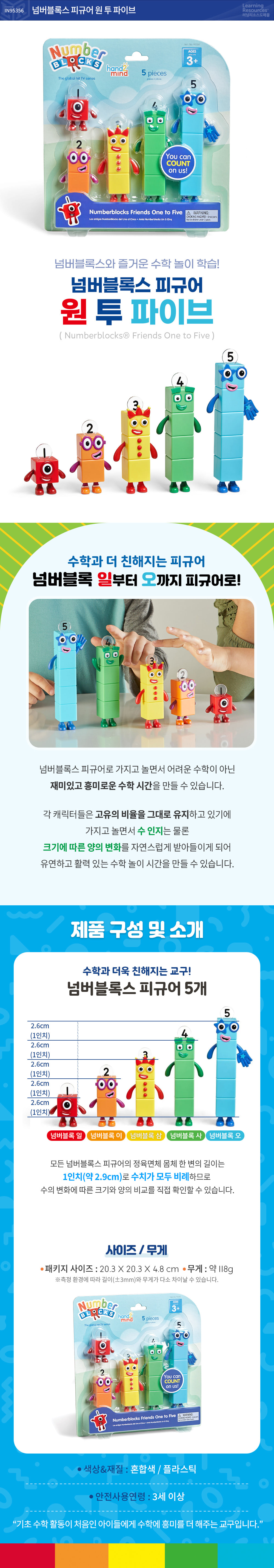 넘버블럭스 피규어  상세 이미지 5