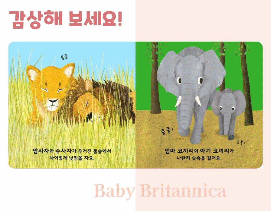 브리태니커 
첫 베이비 백과 세트 상세 이미지 2