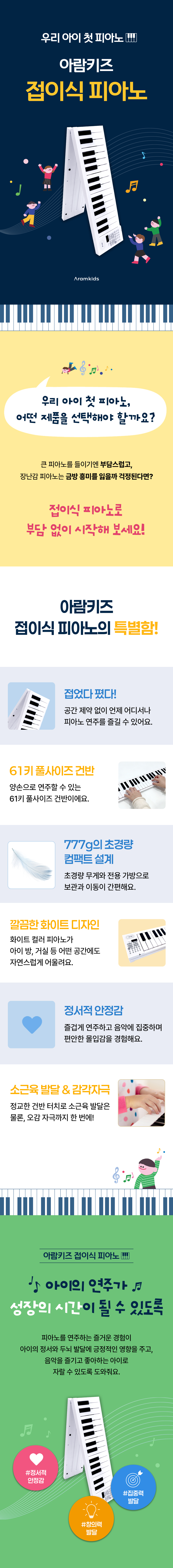접이식 피아노 상세 이미지 2