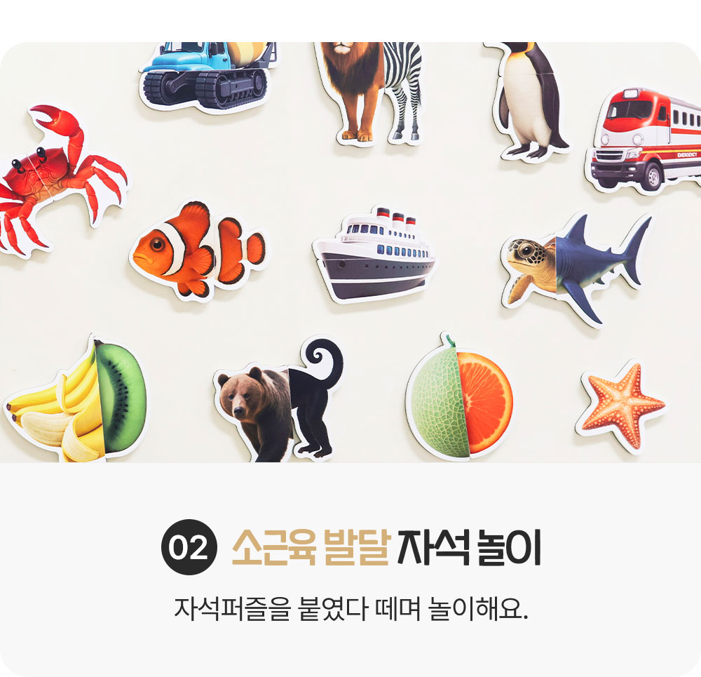 실사/그림 자석 퍼즐 세트 상세 이미지 10